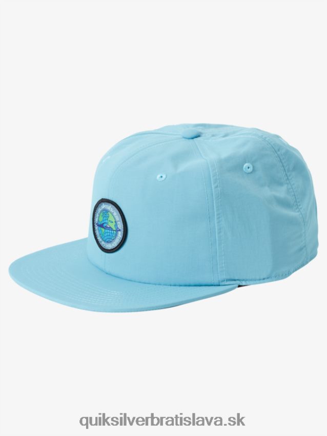 hydro smart snapback klobúk Quiksilver muži B80HXR1700 delphinium blue