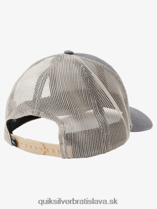 klobúčik trauler trucker Quiksilver muži B80HXR438 železná brána