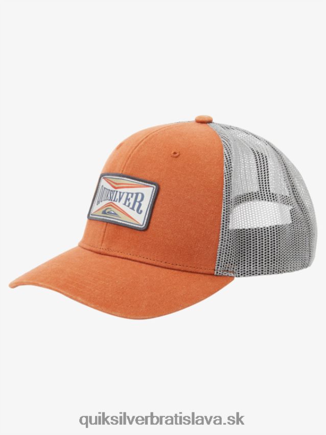 klobúčik trauler trucker Quiksilver muži B80HXR439 mekka oranžová