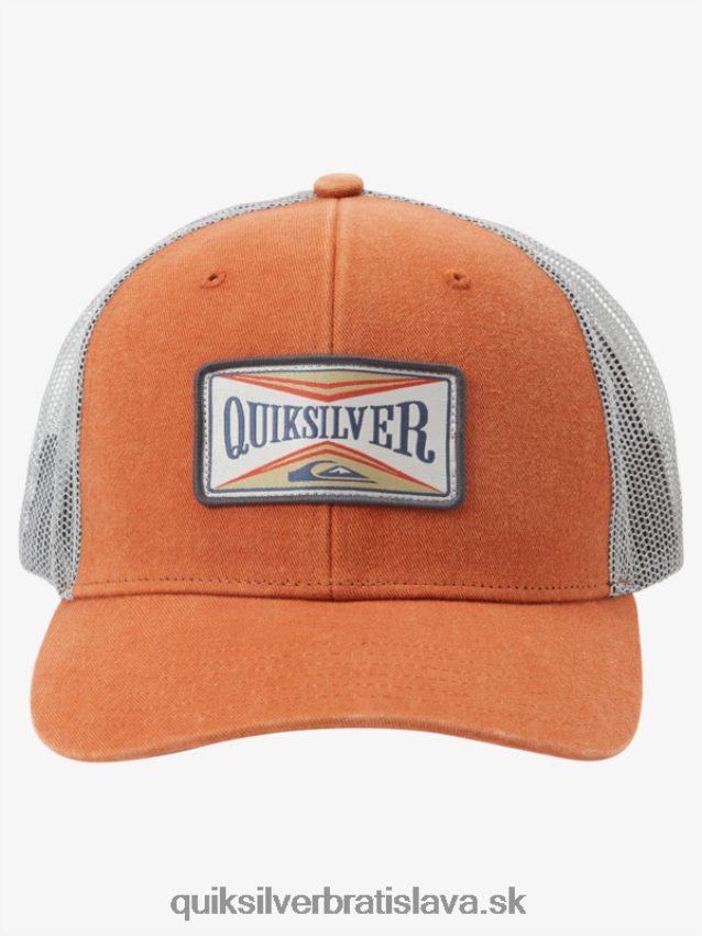 klobúčik trauler trucker Quiksilver muži B80HXR439 mekka oranžová