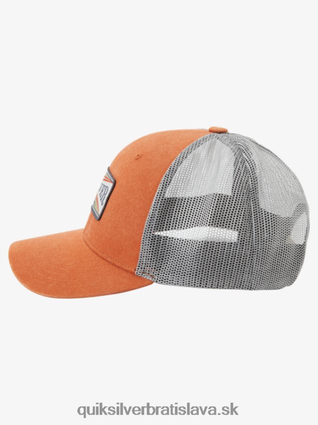 klobúčik trauler trucker Quiksilver muži B80HXR439 mekka oranžová
