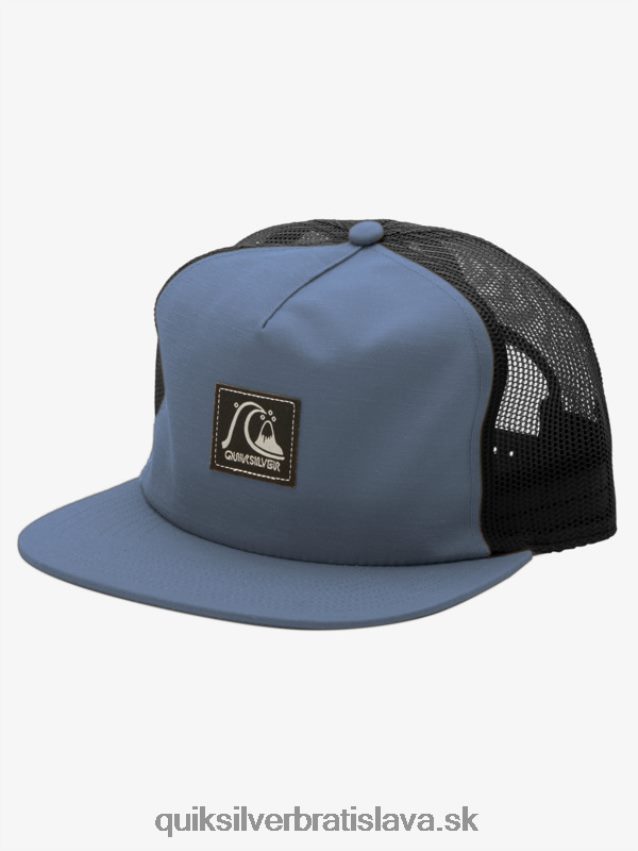 kockovaný snapback klobúk Quiksilver muži B80HXR757 Beringovo more