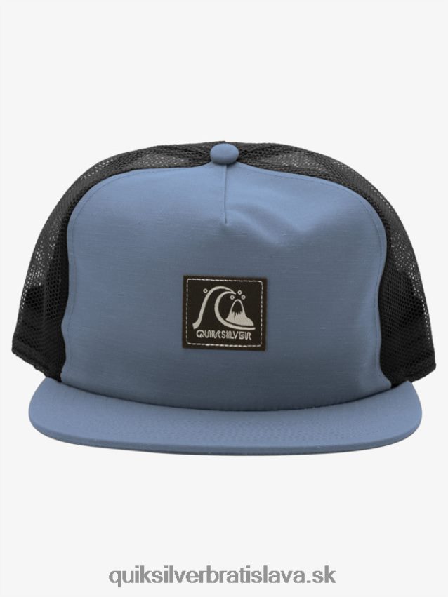 kockovaný snapback klobúk Quiksilver muži B80HXR757 Beringovo more
