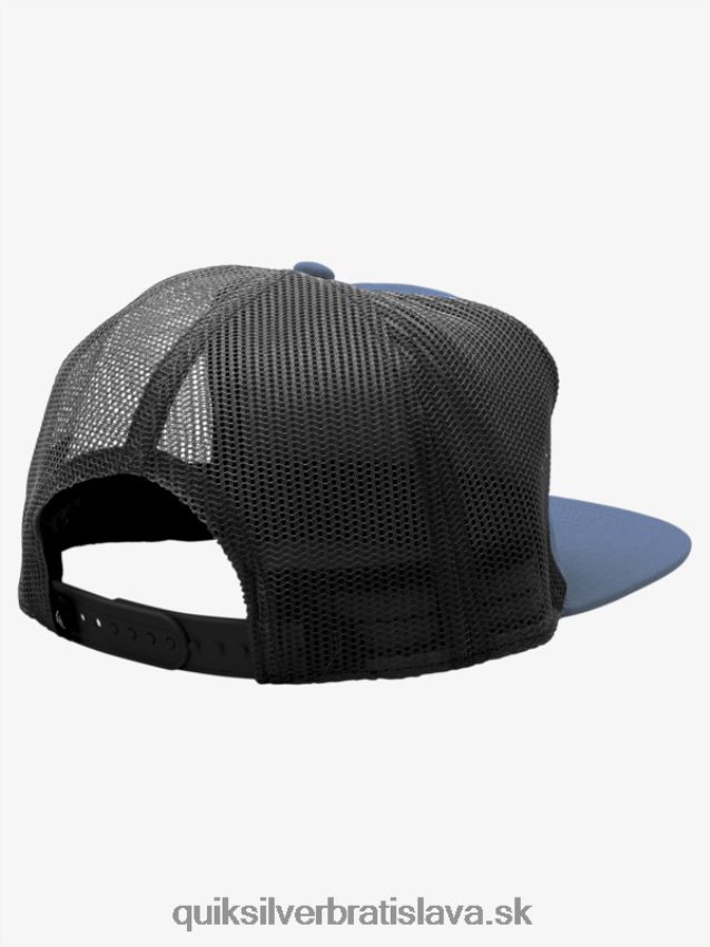kockovaný snapback klobúk Quiksilver muži B80HXR757 Beringovo more