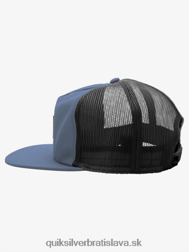 kockovaný snapback klobúk Quiksilver muži B80HXR757 Beringovo more