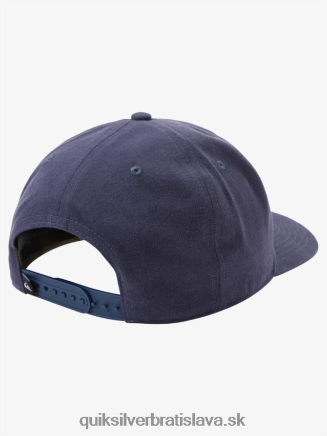kolieskový snapback klobúk Quiksilver muži B80HXR694 námornícke sako