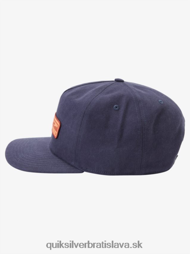kolieskový snapback klobúk Quiksilver muži B80HXR694 námornícke sako