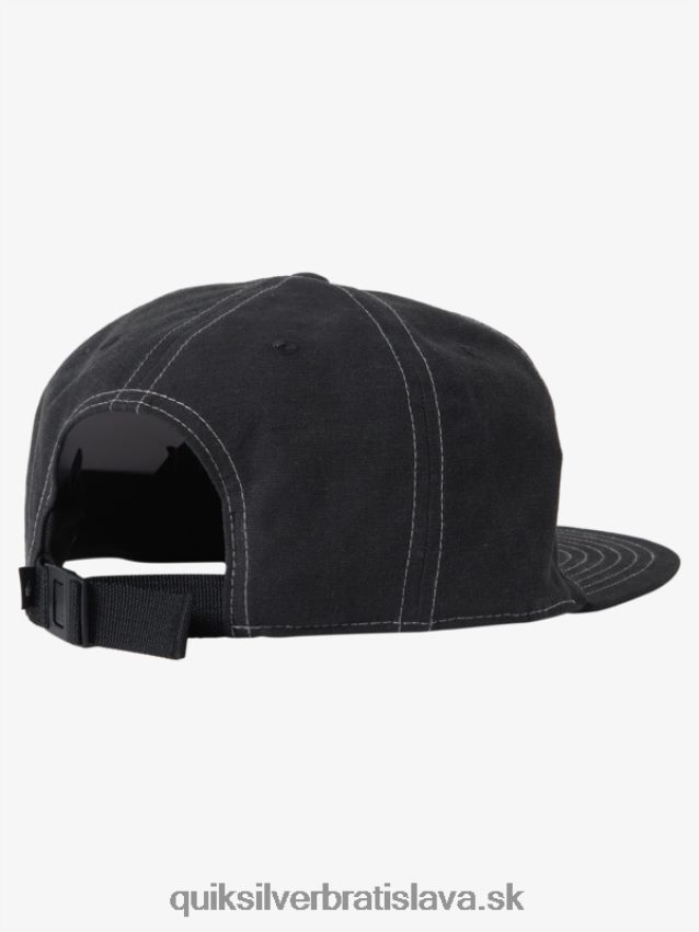 originál baseballová čiapka Quiksilver muži B80HXR1187 čierna