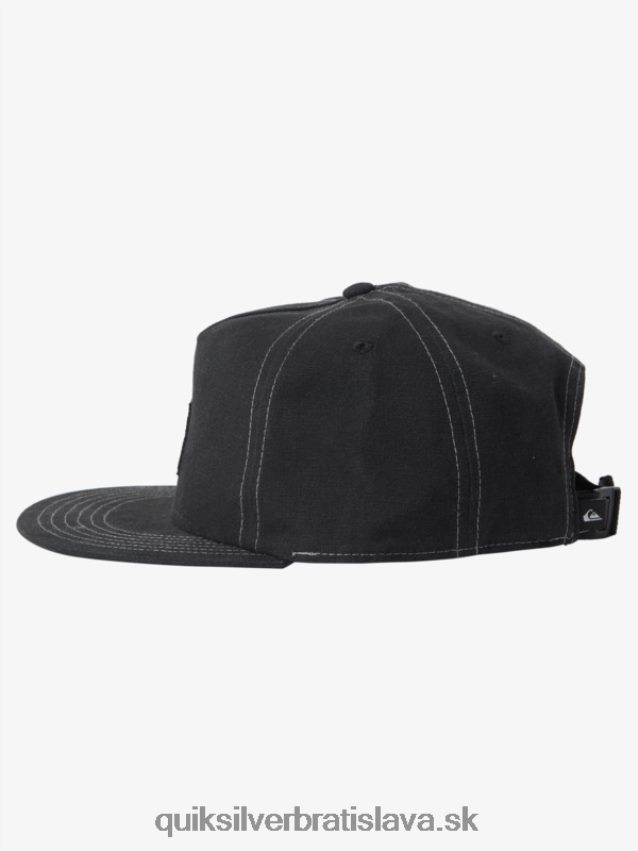 originál baseballová čiapka Quiksilver muži B80HXR1187 čierna