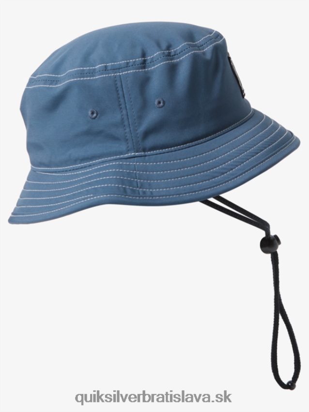 originálny boonie klobúk proti slnku Quiksilver muži B80HXR931 tmavá bridlica