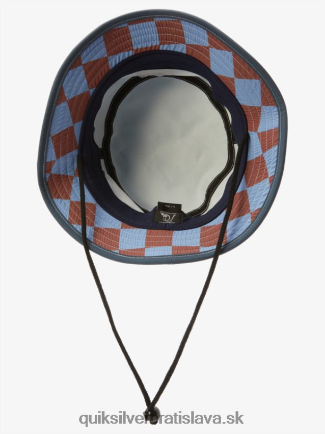 originálny boonie klobúk proti slnku Quiksilver muži B80HXR931 tmavá bridlica