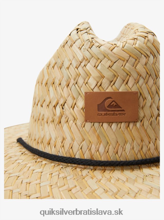outsider slamený plavčík klobúk Quiksilver muži B80HXR386 asfaltka