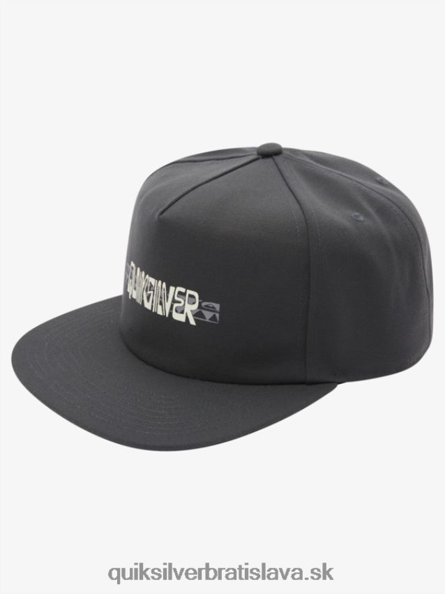 päťka snapback klobúk Quiksilver muži B80HXR1254 železná brána vres