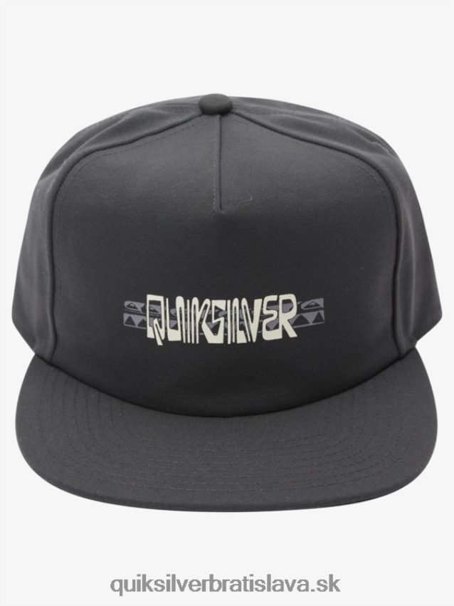 päťka snapback klobúk Quiksilver muži B80HXR1254 železná brána vres