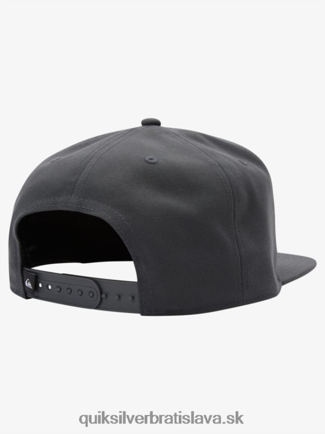 päťka snapback klobúk Quiksilver muži B80HXR1254 železná brána vres