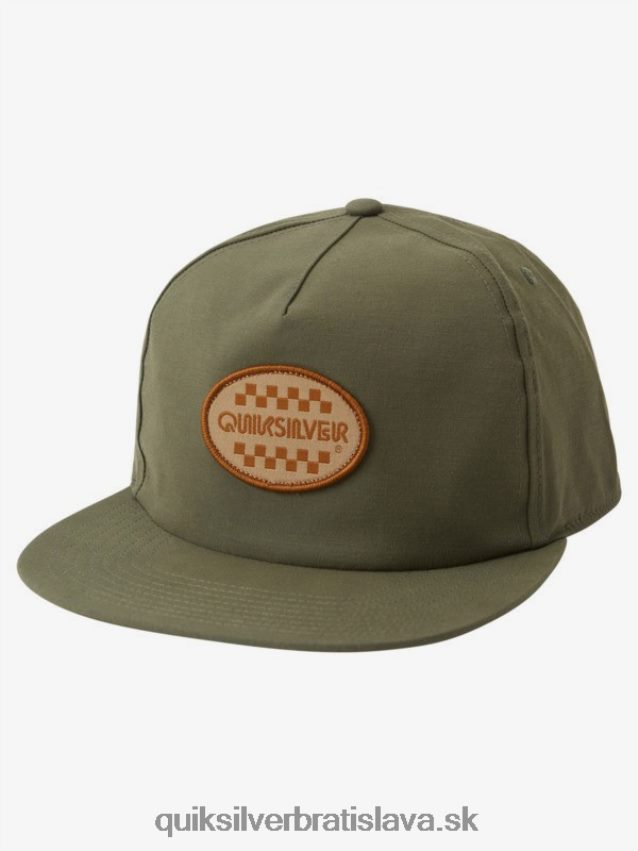 patch mate snapback klobúk Quiksilver muži B80HXR1694 tymián