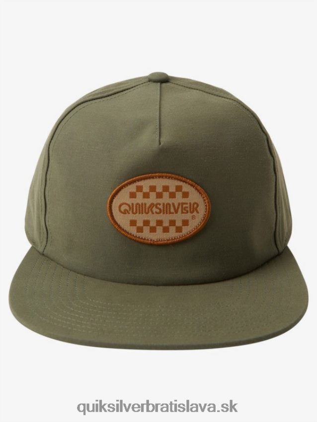 patch mate snapback klobúk Quiksilver muži B80HXR1694 tymián