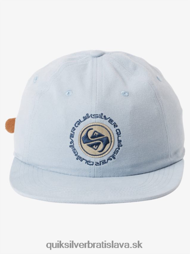 plátenný strapback klobúk arvo kickback Quiksilver muži B80HXR1687 ashley modrá