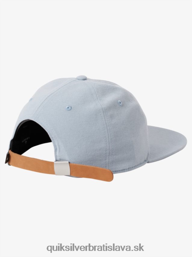 plátenný strapback klobúk arvo kickback Quiksilver muži B80HXR1687 ashley modrá