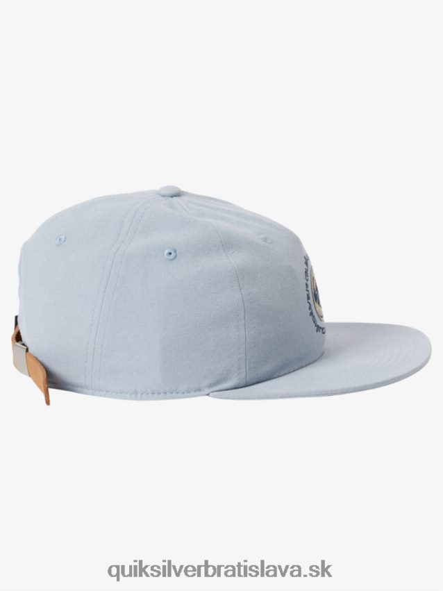 plátenný strapback klobúk arvo kickback Quiksilver muži B80HXR1687 ashley modrá