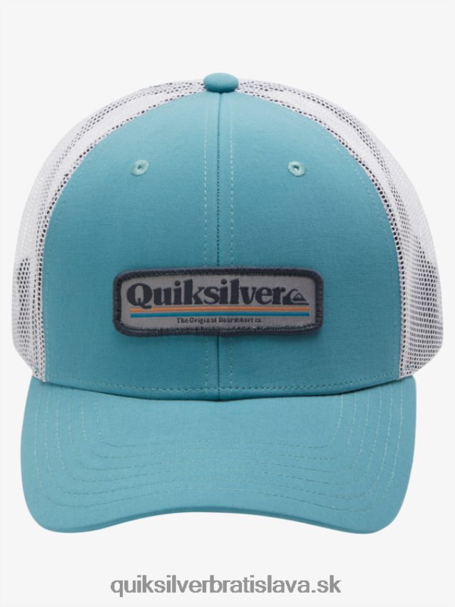 prísny klobúk kamionistu Quiksilver muži B80HXR966 bretónska modrá