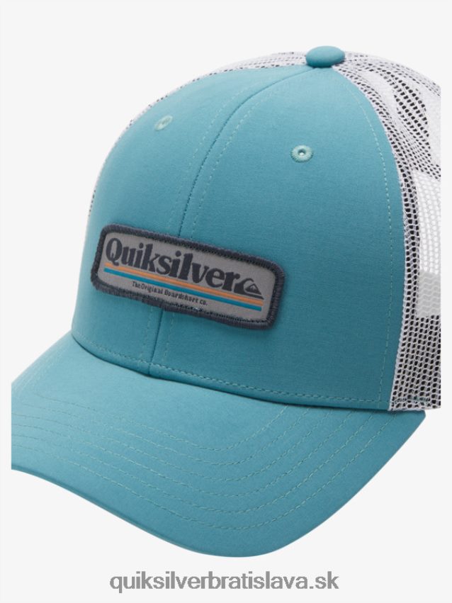 prísny klobúk kamionistu Quiksilver muži B80HXR966 bretónska modrá