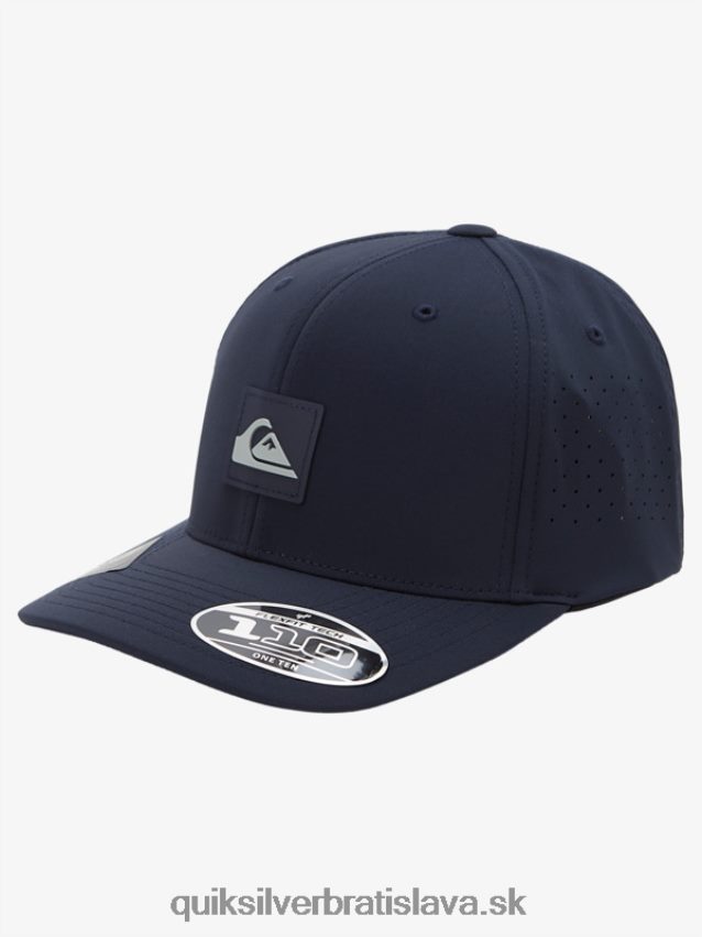 prispôsobená flexfit čiapka Quiksilver muži B80HXR805 insígnie modrá