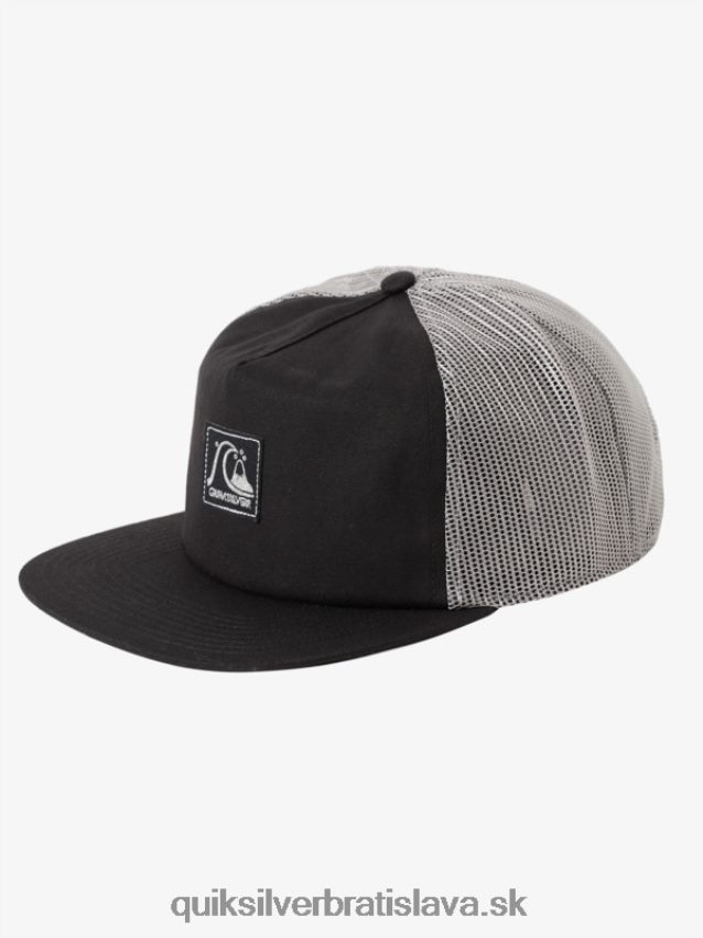 single fin trucker klobúk Quiksilver muži B80HXR1714 čierna