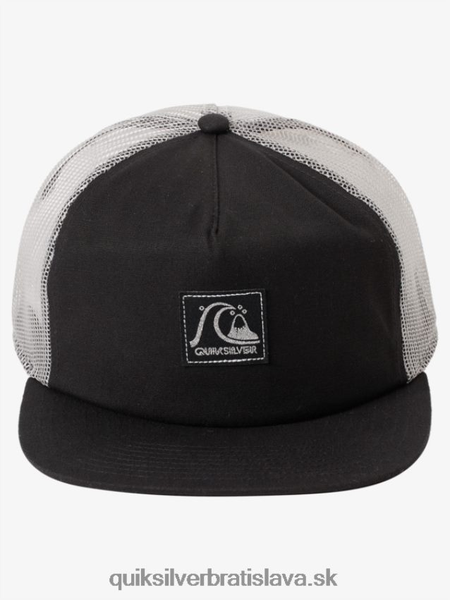 single fin trucker klobúk Quiksilver muži B80HXR1714 čierna