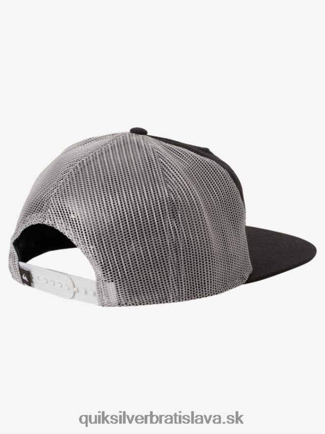 single fin trucker klobúk Quiksilver muži B80HXR1714 čierna
