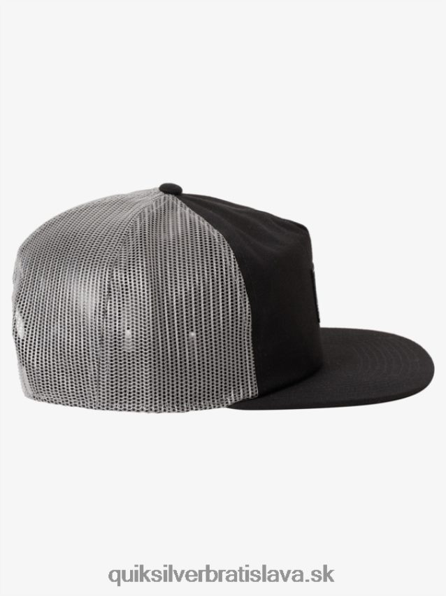 single fin trucker klobúk Quiksilver muži B80HXR1714 čierna
