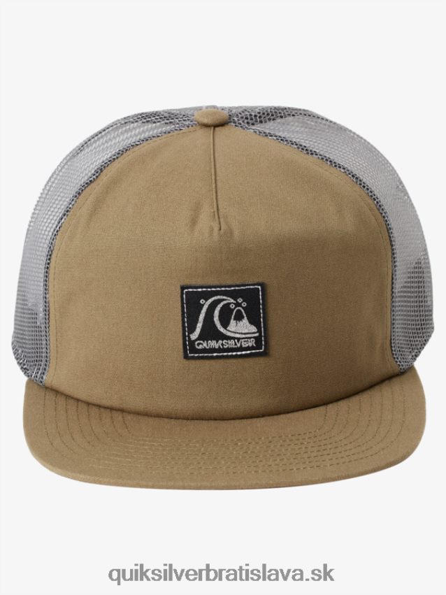 single fin trucker klobúk Quiksilver muži B80HXR1715 tymián