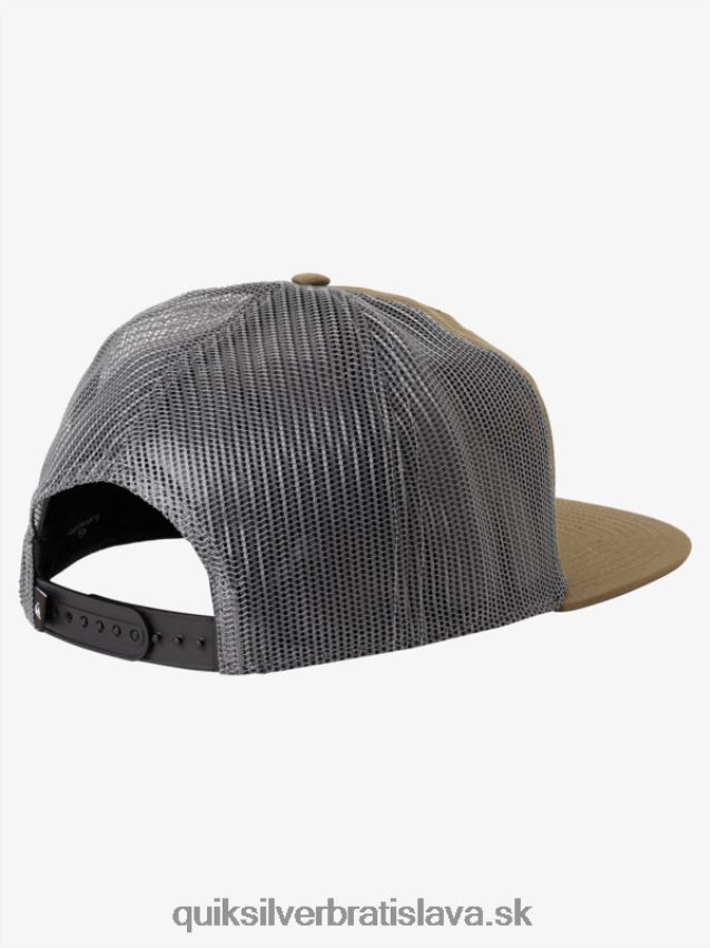 single fin trucker klobúk Quiksilver muži B80HXR1715 tymián