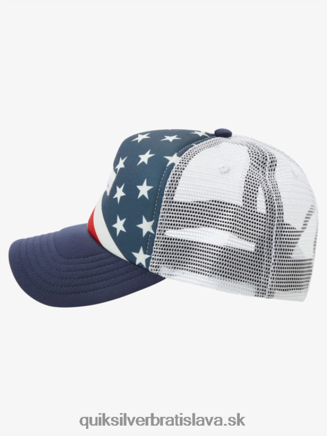straka coop trucker klobúk Quiksilver muži B80HXR563 polnočné námorníctvo