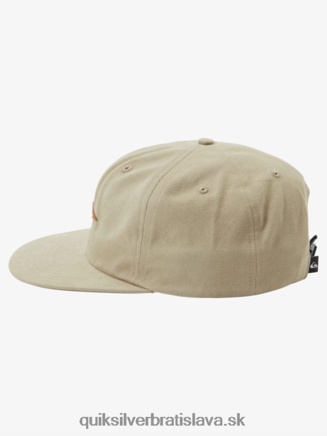 stratený pobrežný baseballový klobúk Quiksilver muži B80HXR470 olivovo sivá