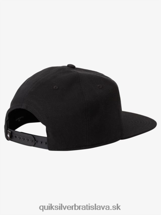 stredný psí snapback klobúk Quiksilver muži B80HXR1695 čierna