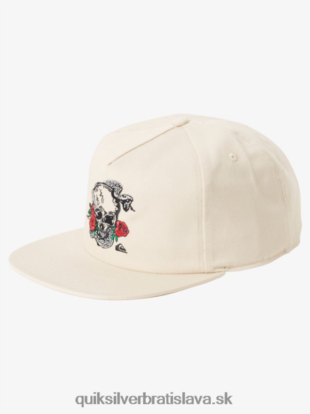 stredný psí snapback klobúk Quiksilver muži B80HXR1696 breza