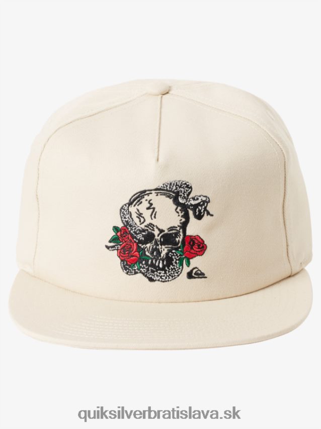 stredný psí snapback klobúk Quiksilver muži B80HXR1696 breza