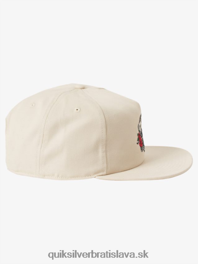 stredný psí snapback klobúk Quiksilver muži B80HXR1696 breza