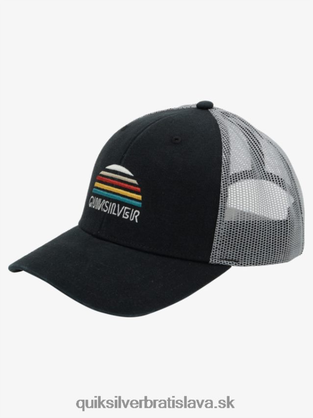 stringer trucker klobúk Quiksilver muži B80HXR1194 čierna