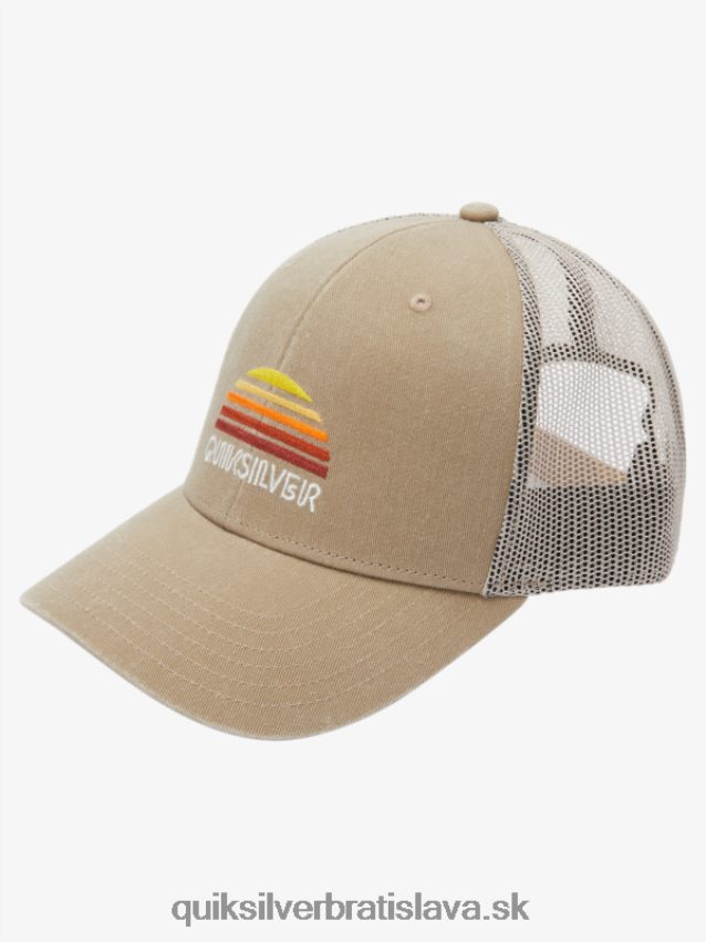 stringer trucker klobúk Quiksilver muži B80HXR1196 tmavá kaki