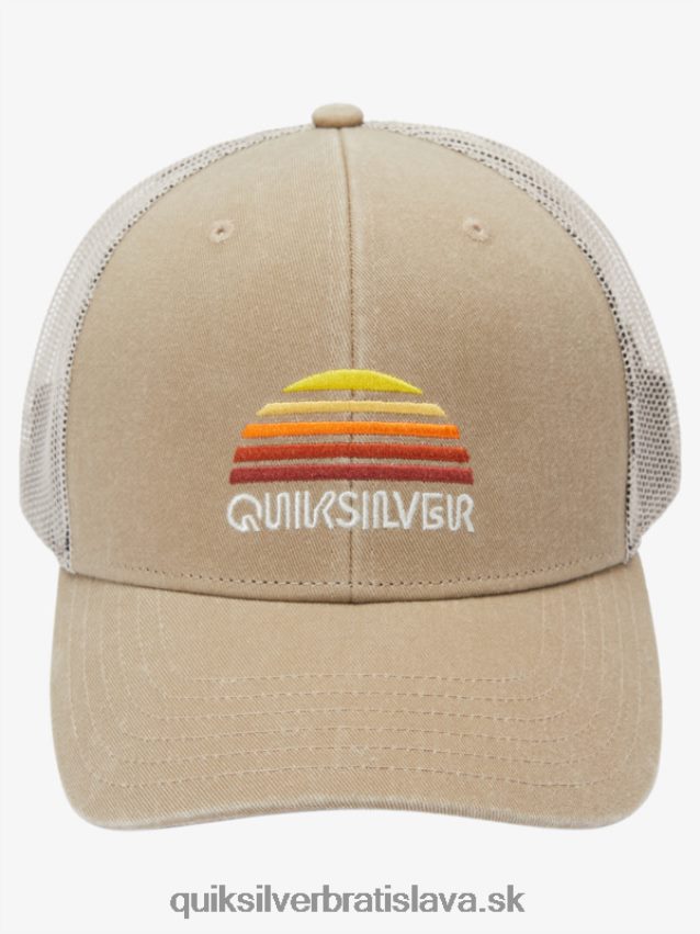 stringer trucker klobúk Quiksilver muži B80HXR1196 tmavá kaki