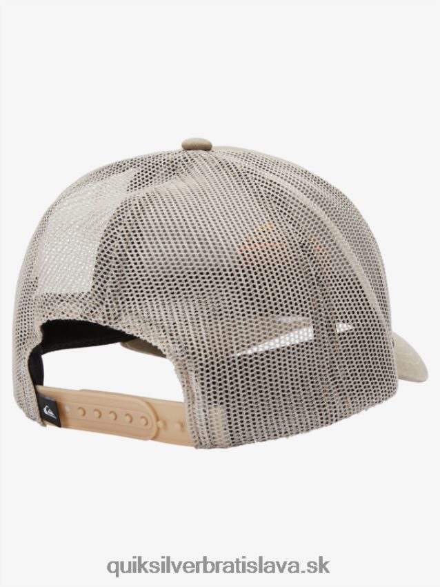 stringer trucker klobúk Quiksilver muži B80HXR1196 tmavá kaki