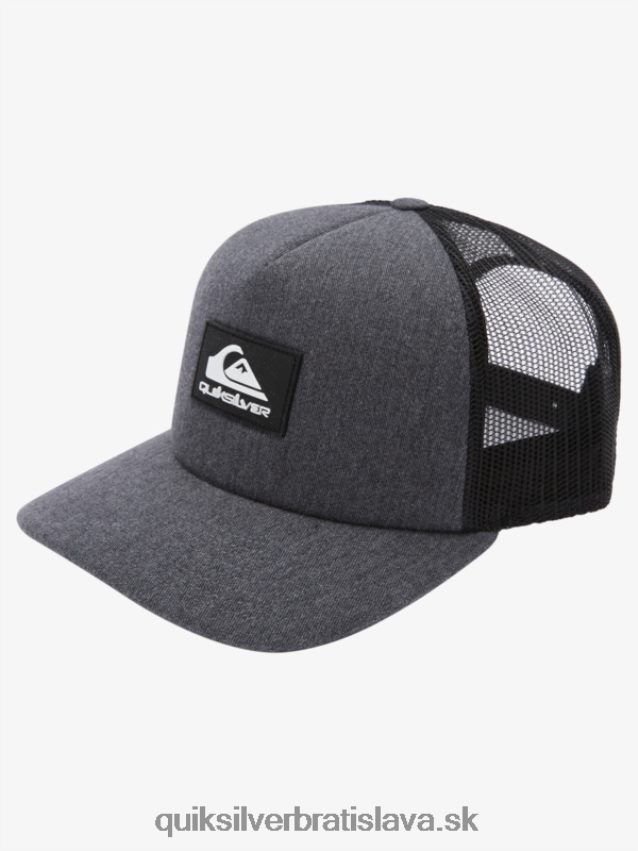 všemocný snapback klobúk Quiksilver muži B80HXR489 vres z dreveného uhlia