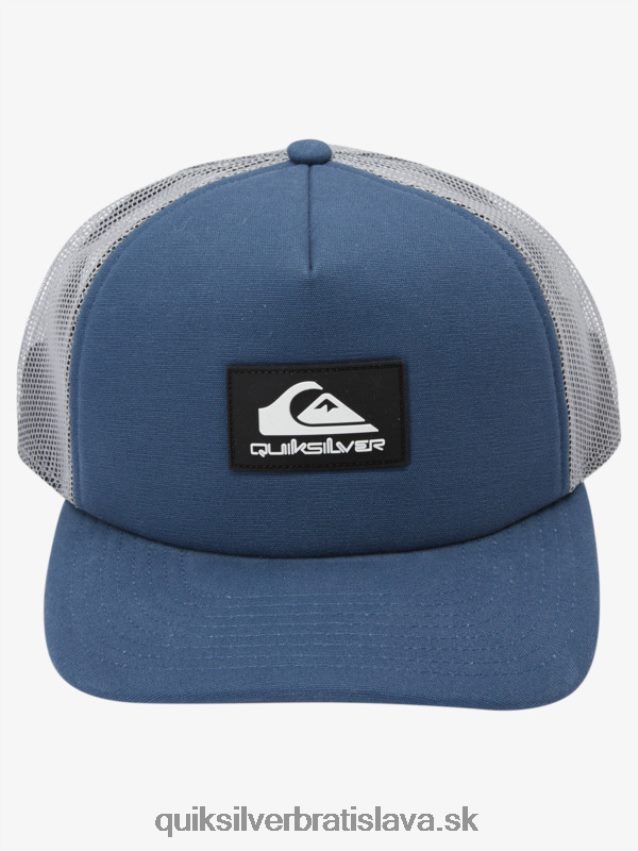 všemocný snapback klobúk Quiksilver muži B80HXR490 tmavá bridlica