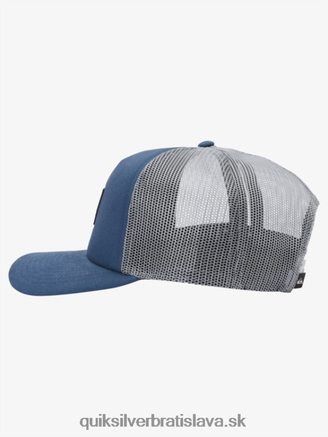 všemocný snapback klobúk Quiksilver muži B80HXR490 tmavá bridlica