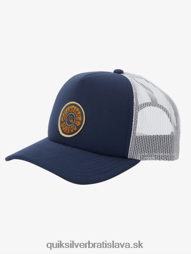 vánok blokovaný snapback klobúk Quiksilver muži B80HXR1723 námornícke sako