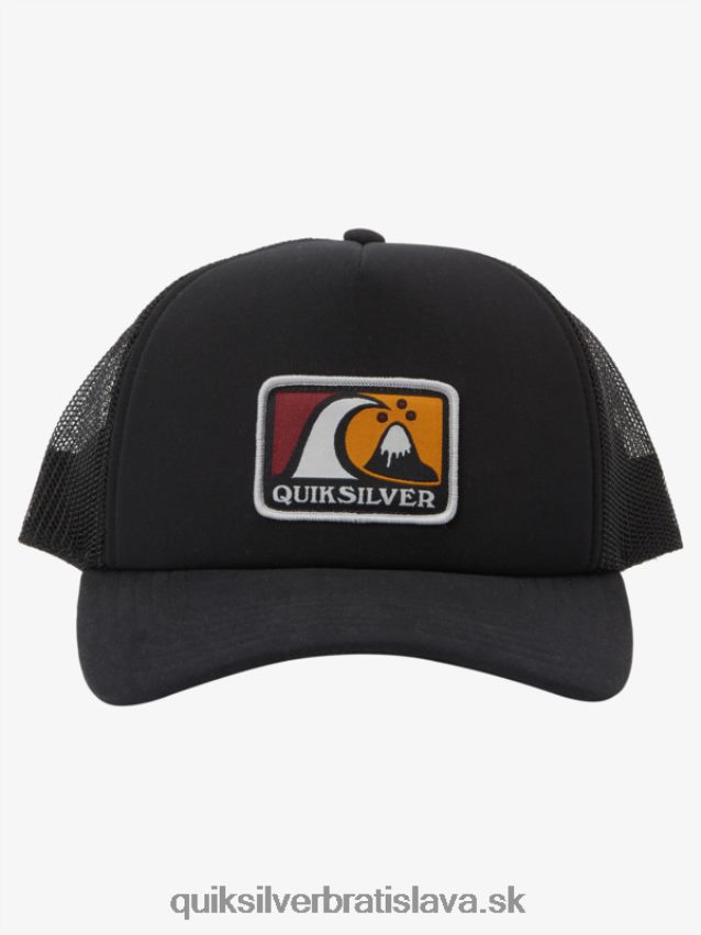 vánok blokovaný snapback klobúk Quiksilver muži B80HXR1724 čierna