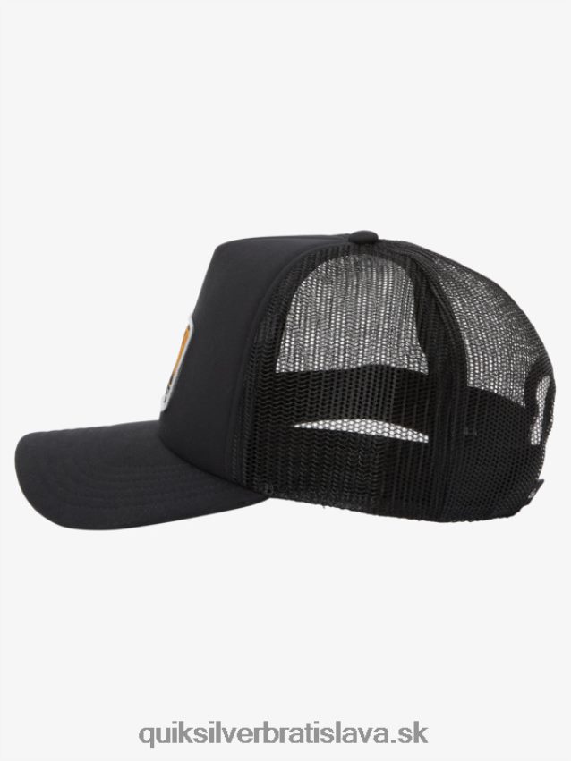 vánok blokovaný snapback klobúk Quiksilver muži B80HXR1724 čierna