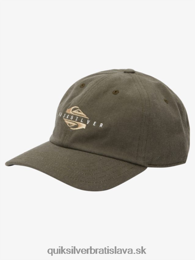 voskovaná z baseballovej čiapky Quiksilver muži B80HXR566 čokoládový kúsok